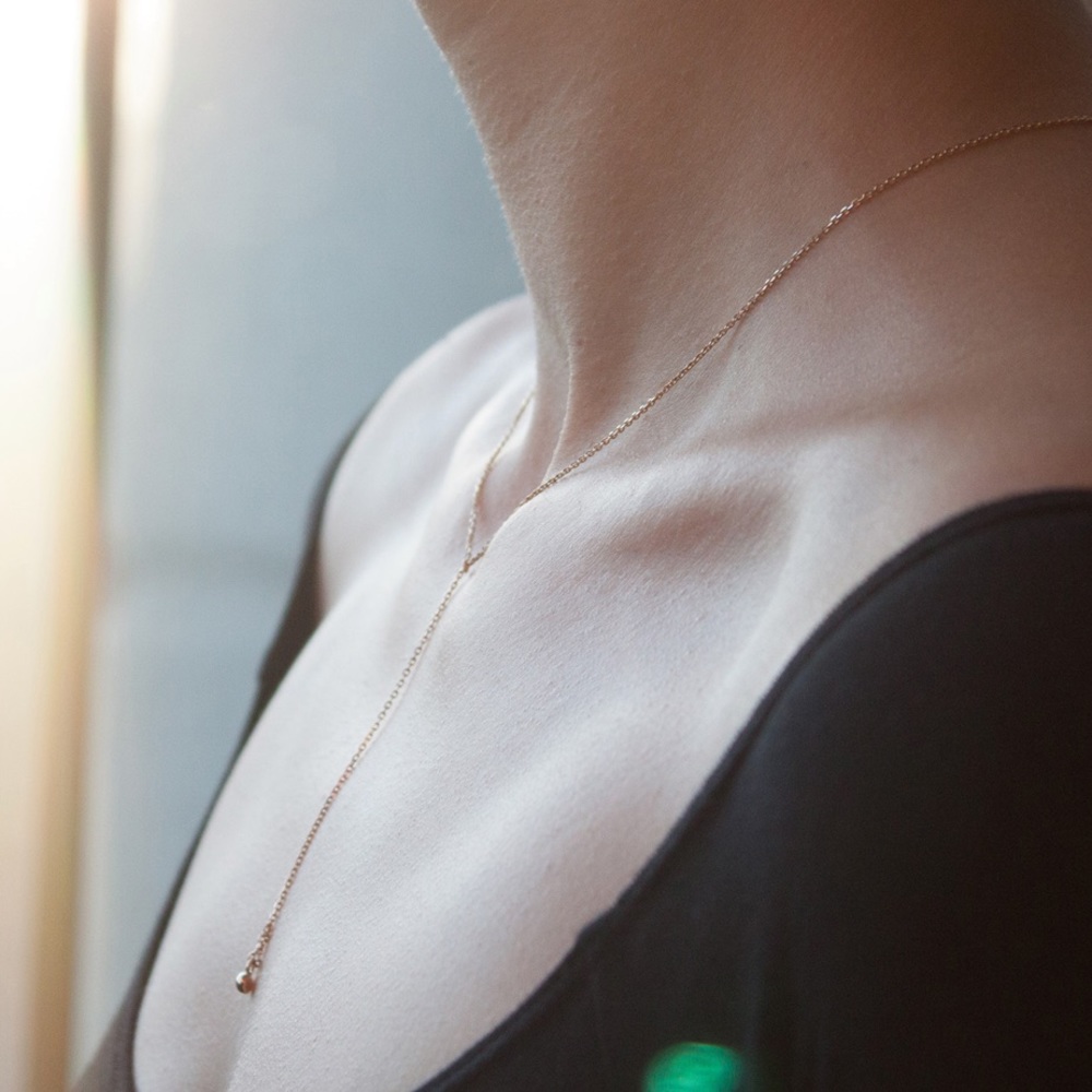 Catbird Greco Lariat necklace